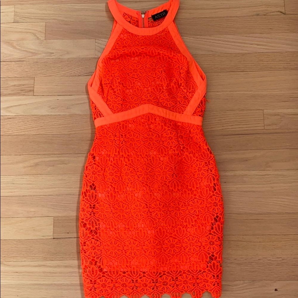 Gorgeous coral dress